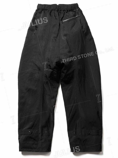 (ͽ����)5��6������ͽ��/JULIUS����ꥦ��/NYLON TWILL TROUSERS4/BLACK