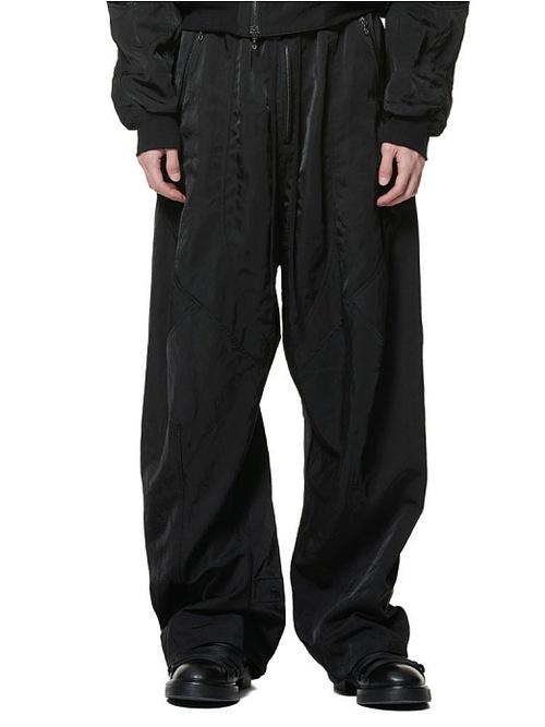 (ͽ����)5��6������ͽ��/JULIUS����ꥦ��/NYLON TWILL TROUSERS4/BLACK