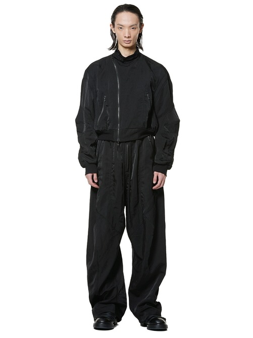 (ͽ����)5��6������ͽ��/JULIUS����ꥦ��/NYLON TWILL TROUSERS4/BLACK