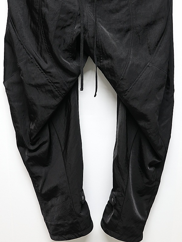 �㴰���JULIUS����ꥦ��/NYLON TWILL TROUSERS4/BLACK