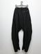 �㴰���JULIUS����ꥦ��/NYLON TWILL TROUSERS4/BLACK