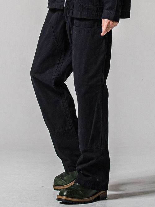 (ͽ���ʡ�2��3������ͽ��/39TH RESOUND CLOTHING���ꥵ����ɥ���������/SEMIWAIDE double knee PT/BLACK