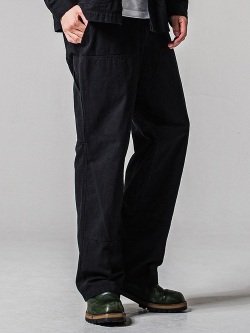 (ͽ���ʡ�2��3������ͽ��/39TH RESOUND CLOTHING���ꥵ����ɥ���������/SEMIWAIDE double knee PT/BLACK