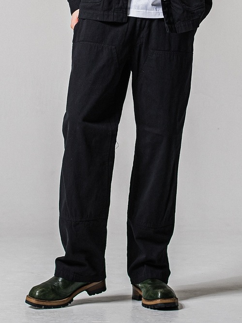 (ͽ���ʡ�2��3������ͽ��/39TH RESOUND CLOTHING���ꥵ����ɥ���������/SEMIWAIDE double knee PT/BLACK