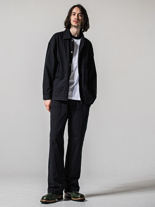 (ͽ���ʡ�2��3������ͽ��/39TH RESOUND CLOTHING���ꥵ����ɥ���������/SEMIWAIDE double knee PT/BLACK