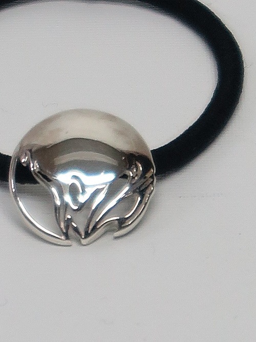 (ͽ���ʡ�3��4������ͽ��/kiryuyrik������奦����奦/Silver925 25mm Conch Hair Gomme/SILVER