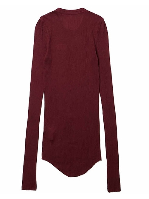 (ͽ����)8��9������ͽ��/JULIUS����ꥦ��/COTTON/SILK RIB CUT & SEWN6/BLOOD