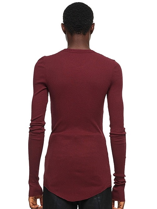 (ͽ����)8��9������ͽ��/JULIUS����ꥦ��/COTTON/SILK RIB CUT & SEWN6/BLOOD