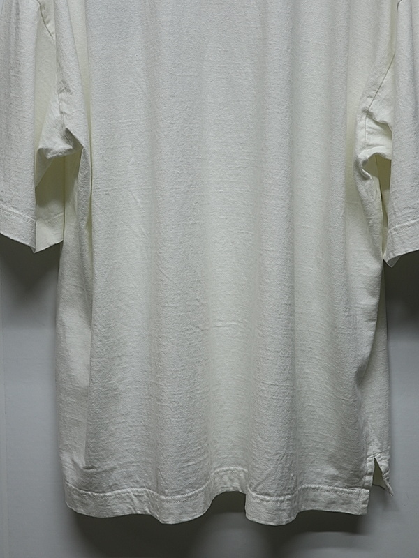 Maison MIHARA YASUHIRO���᥾�� �ߥϥ�䥹�ҥ�/Jersey Stitch DON'T TAG ME. PRINTED TEE/WHITE