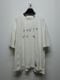 Maison MIHARA YASUHIRO���᥾�� �ߥϥ�䥹�ҥ�/Jersey Stitch DON'T TAG ME. PRINTED TEE/WHITE