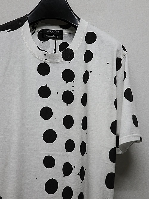 �㴰���nude:masahiko maruyama ���̡���:�ޥ��ҥ��ޥ���/30 Cotton Jersey PRINT T SHIRT/Off White