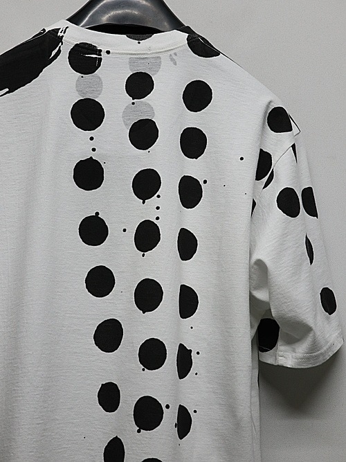 �㴰���nude:masahiko maruyama ���̡���:�ޥ��ҥ��ޥ���/30 Cotton Jersey PRINT T SHIRT/Off White