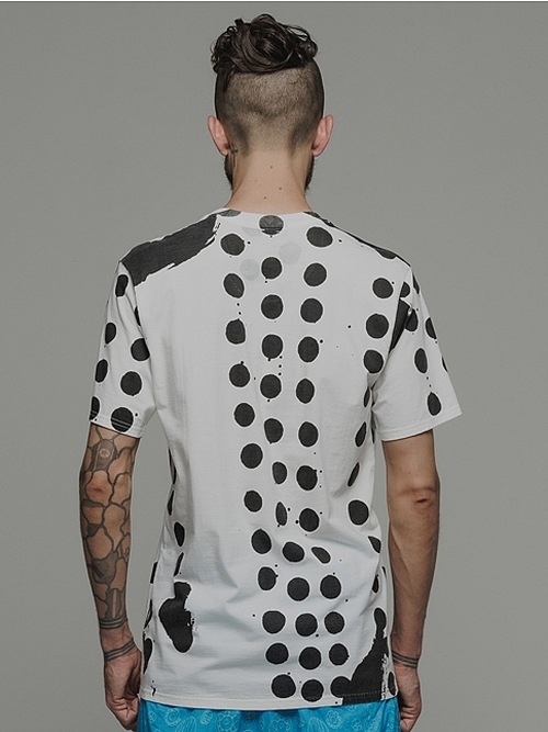 �㴰���nude:masahiko maruyama ���̡���:�ޥ��ҥ��ޥ���/30 Cotton Jersey PRINT T SHIRT/Off White