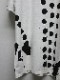 �㴰���nude:masahiko maruyama ���̡���:�ޥ��ҥ��ޥ���/30 Cotton Jersey PRINT T SHIRT/Off White
