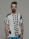 �㴰���nude:masahiko maruyama ���̡���:�ޥ��ҥ��ޥ���/30 Cotton Jersey PRINT T SHIRT/Off White