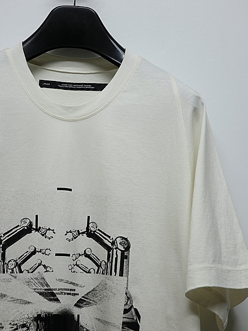 JULIUS����ꥦ��/COTTON SZ JERSEY CUT & SEWN1/OFF WHITE.