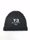 Y-3磻꡼/Y-3 KNIT BEANIE/BLACK
