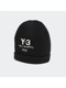 Y-3磻꡼/Y-3 KNIT BEANIE/BLACK