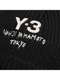 Y-3磻꡼/Y-3 KNIT BEANIE/BLACK