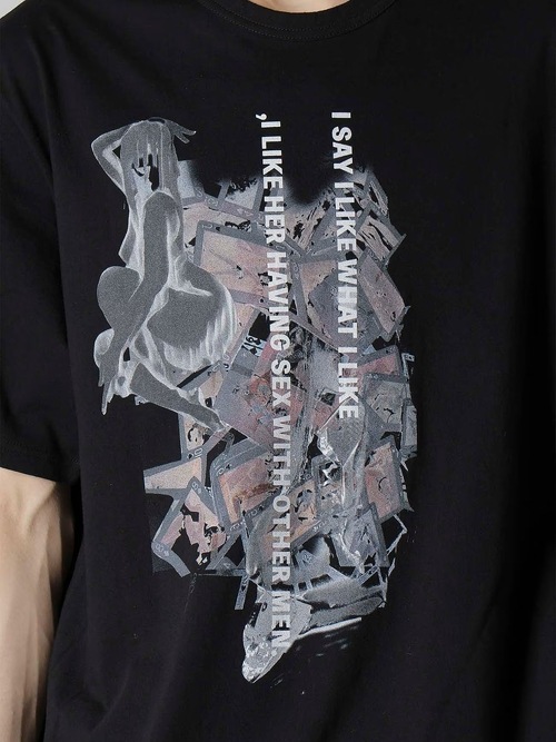 Yohji Yamamoto襦ޥ/30/-ŷ ȾµPT C/BLACK