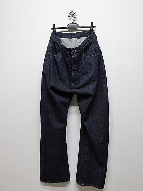 �㴰���wjk�����֥른��������/wide banana denim (OW)/indigo