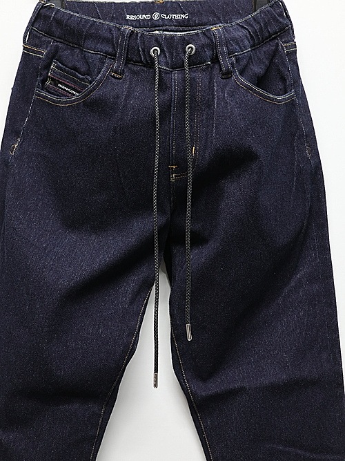 RESOUND CLOTHING���ꥵ����ɥ���������/regular taperd MICK DENIM JERSEY/INDO/W