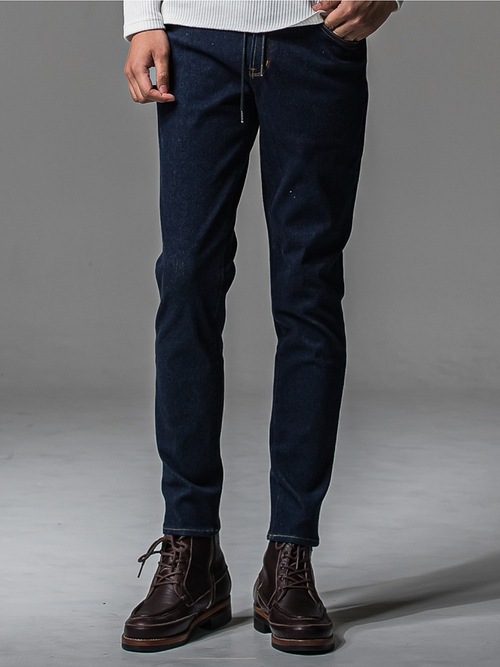 RESOUND CLOTHING���ꥵ����ɥ���������/regular taperd MICK DENIM JERSEY/INDO/W