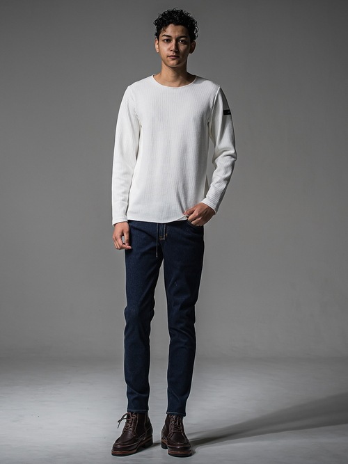 RESOUND CLOTHING���ꥵ����ɥ���������/regular taperd MICK DENIM JERSEY/INDO/W