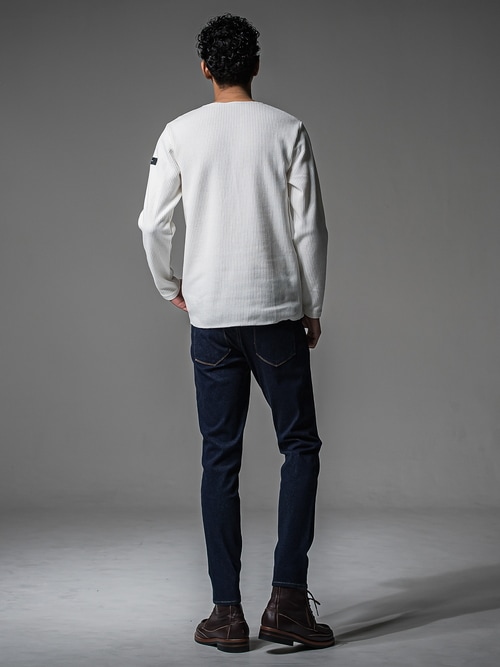 RESOUND CLOTHING���ꥵ����ɥ���������/regular taperd MICK DENIM JERSEY/INDO/W