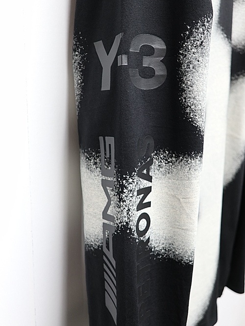 Y-3���磻���꡼/Y-3xMercedes-AMG PETRONAS F1 Team F1 STAR YOHJI LS TEE/BLACK