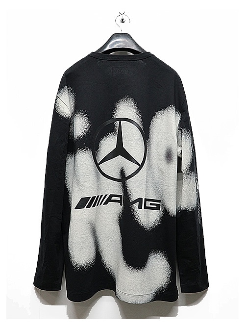 Y-3���磻���꡼/Y-3xMercedes-AMG PETRONAS F1 Team F1 STAR YOHJI LS TEE/BLACK.