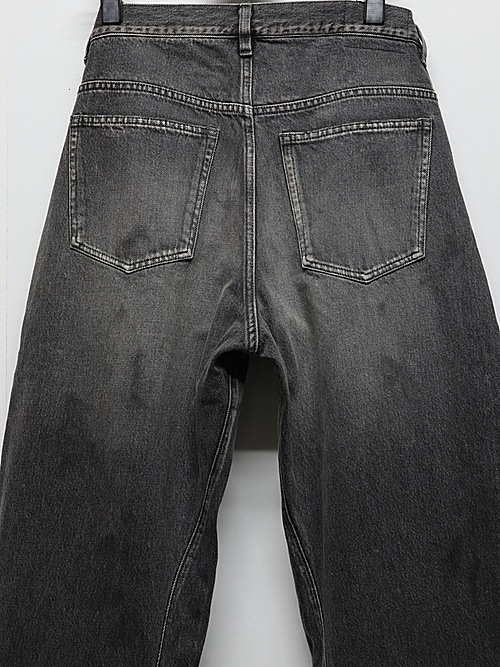 ATTACHMENT�������å�����/13OZ DENIM 3D JEANS/BLACK