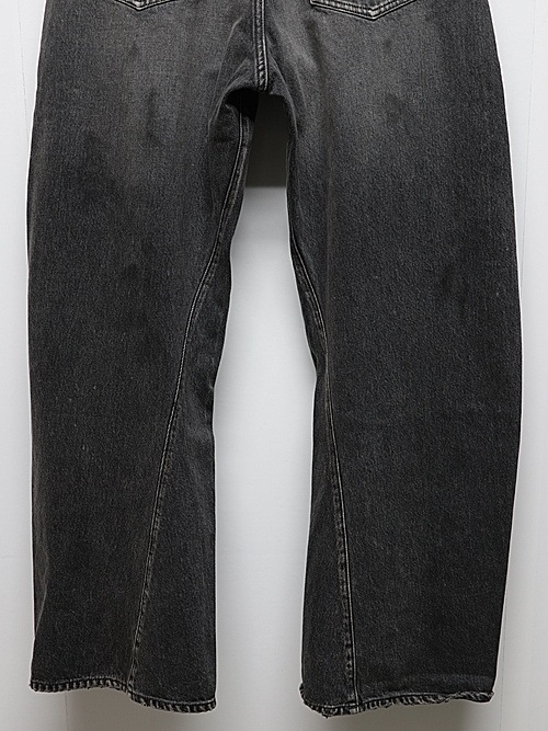 ATTACHMENT�������å�����/13OZ DENIM 3D JEANS/BLACK