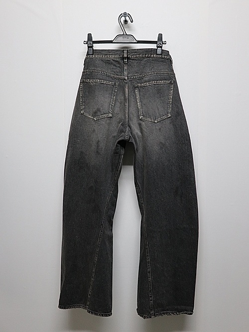 ATTACHMENT�������å�����/13OZ DENIM 3D JEANS/BLACK