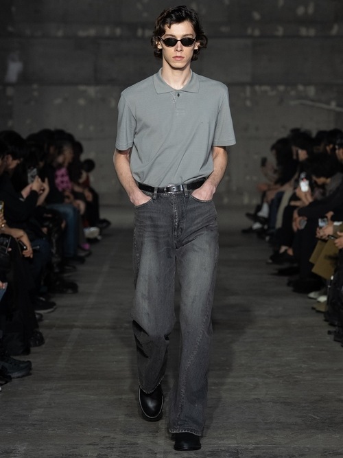 ATTACHMENT�������å�����/13OZ DENIM 3D JEANS/BLACK
