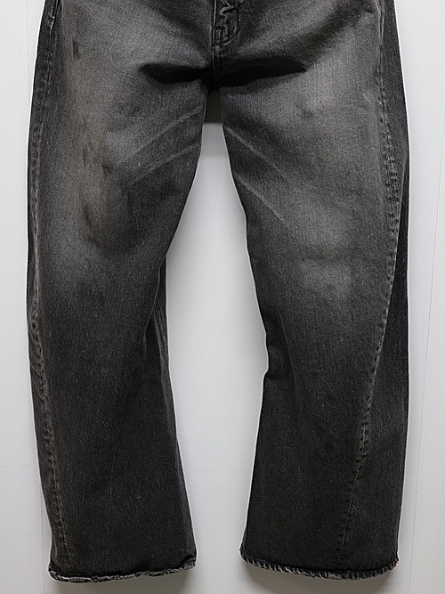 ATTACHMENT�������å�����/13OZ DENIM 3D JEANS/BLACK