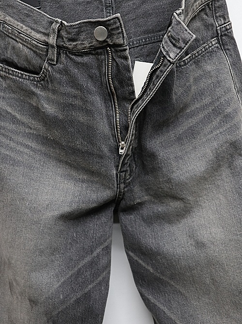 ATTACHMENT�������å�����/13OZ DENIM 3D JEANS/BLACK