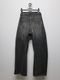 ATTACHMENT�������å�����/13OZ DENIM 3D JEANS/BLACK
