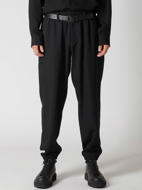 Yohji Yamamoto���襦����ޥ��/Re����С�W����Ҷ�P�ѥ��/BLACK