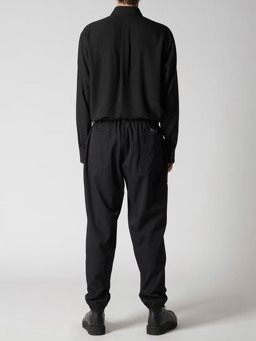Yohji Yamamoto���襦����ޥ��/Re����С�W����Ҷ�P�ѥ��/BLACK