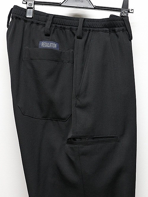 Yohji Yamamoto���襦����ޥ��/Re����С�W����Ҷ�P�ѥ��/BLACK