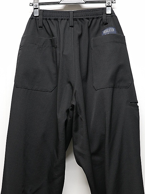 Yohji Yamamoto���襦����ޥ��/Re����С�W����Ҷ�P�ѥ��/BLACK