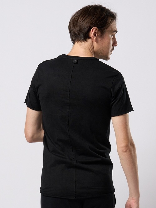 (ͽ���ʡ�3��4������ͽ��/wjk�����֥른��������/cut-off crew-neck S/S/deep black