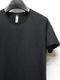 wjk�����֥른��������/cut-off crew-neck S/S/deep black