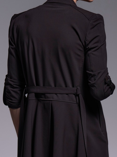 (ͽ���ʡ�4��5������ͽ��/kiryuyrik������奦����奦/T/R Gabardine Goth Flare Jacket/Black