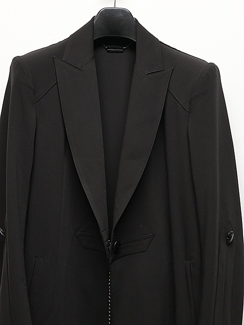 (ͽ���ʡ�4��5������ͽ��/kiryuyrik������奦����奦/T/R Gabardine Goth Flare Jacket/Black