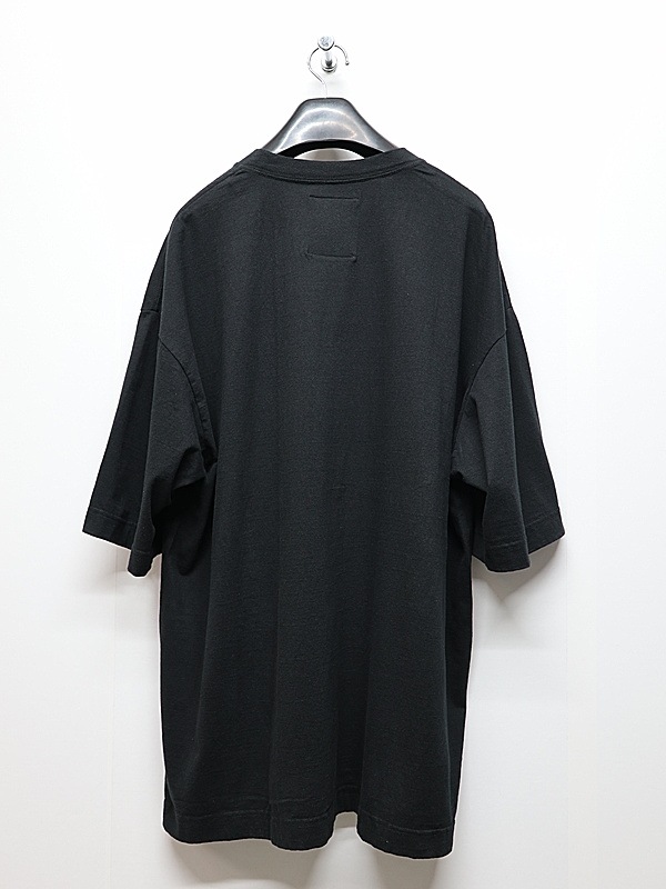 Maison MIHARA YASUHIRO���᥾�� �ߥϥ�䥹�ҥ�/Jersey Stitch DON'T TAG ME. PRINTED TEE/BLACK