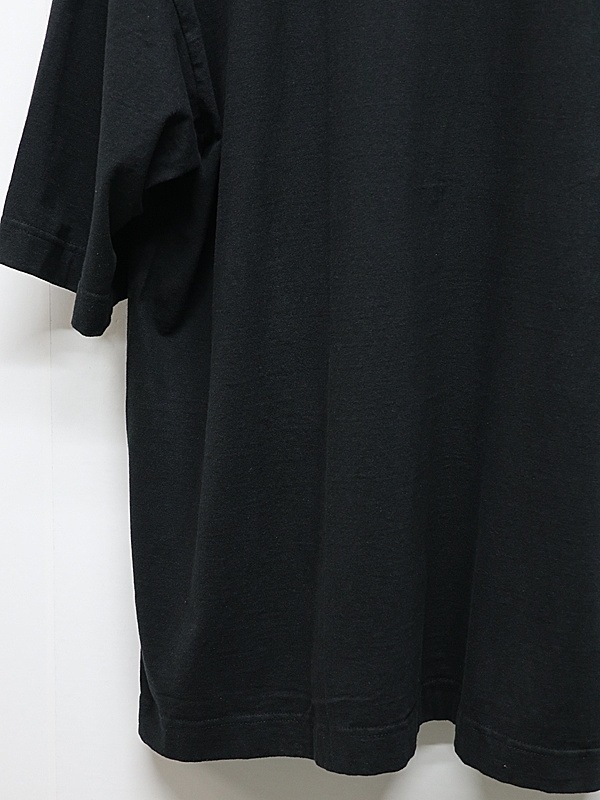 Maison MIHARA YASUHIRO���᥾�� �ߥϥ�䥹�ҥ�/Jersey Stitch DON'T TAG ME. PRINTED TEE/BLACK