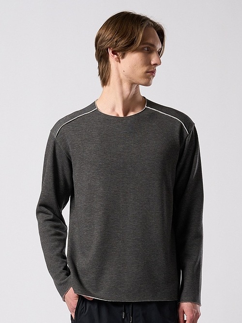 (ͽ���ʡ�11��12������ͽ��/wjk�����֥른��������/back boa cut-off crew/charcoal