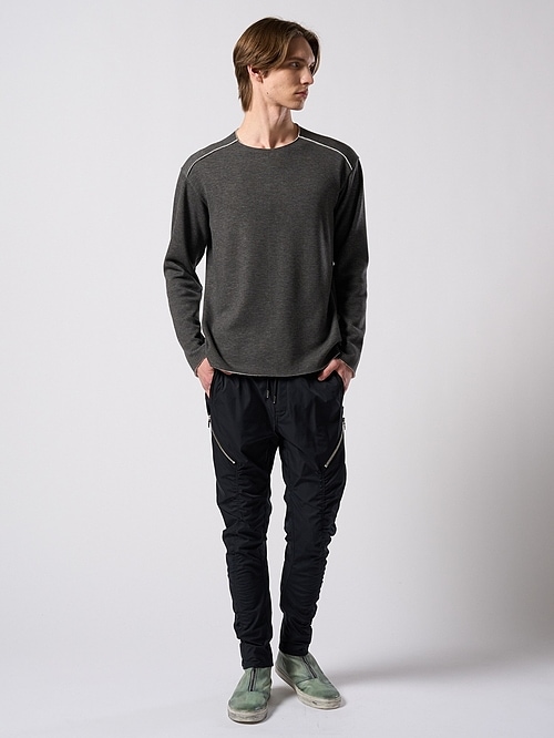 (ͽ���ʡ�11��12������ͽ��/wjk�����֥른��������/back boa cut-off crew/charcoal